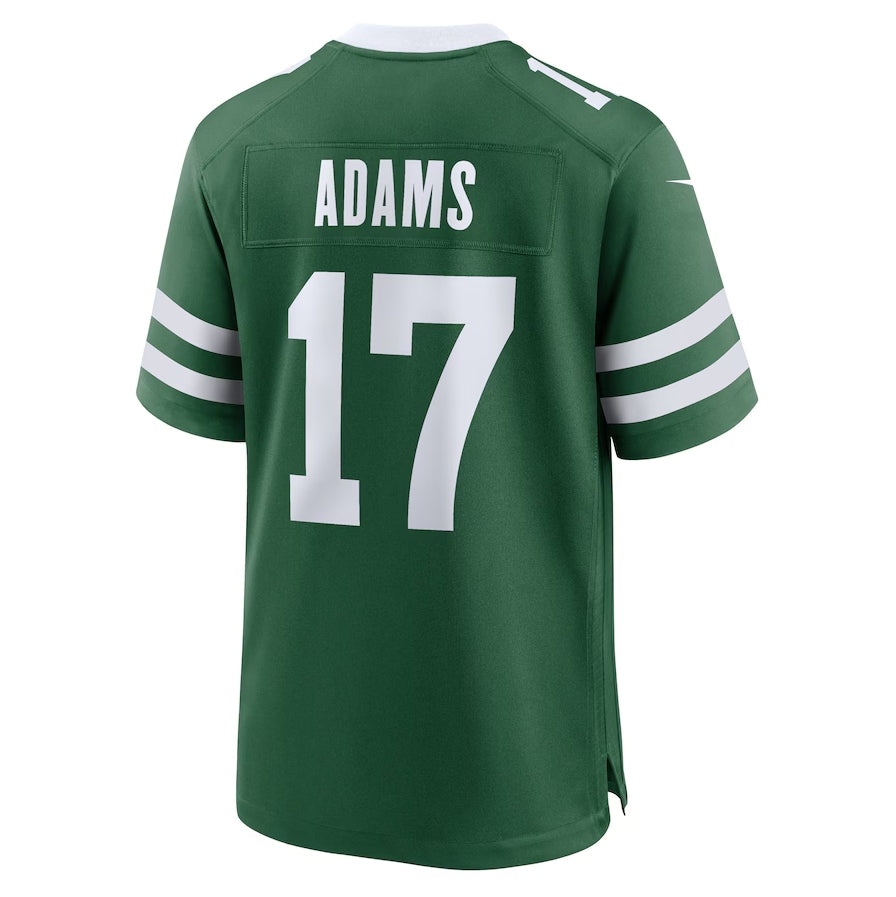 NY.Jets #17 Davante Adams Player Legacy Green Game Jersey American Stitched Football Jerseys football jersey product view 1