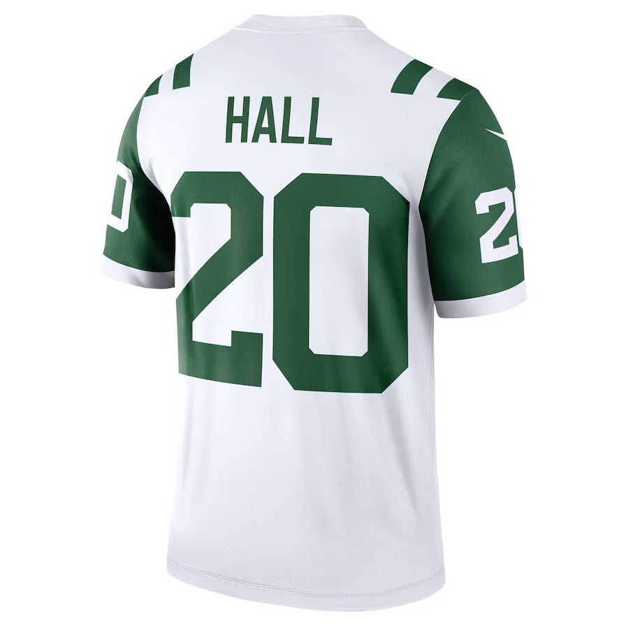 NY.Jets #20 Breece Hall Classic Player Legend Jersey - White American Football Jerseys football jersey product view 1