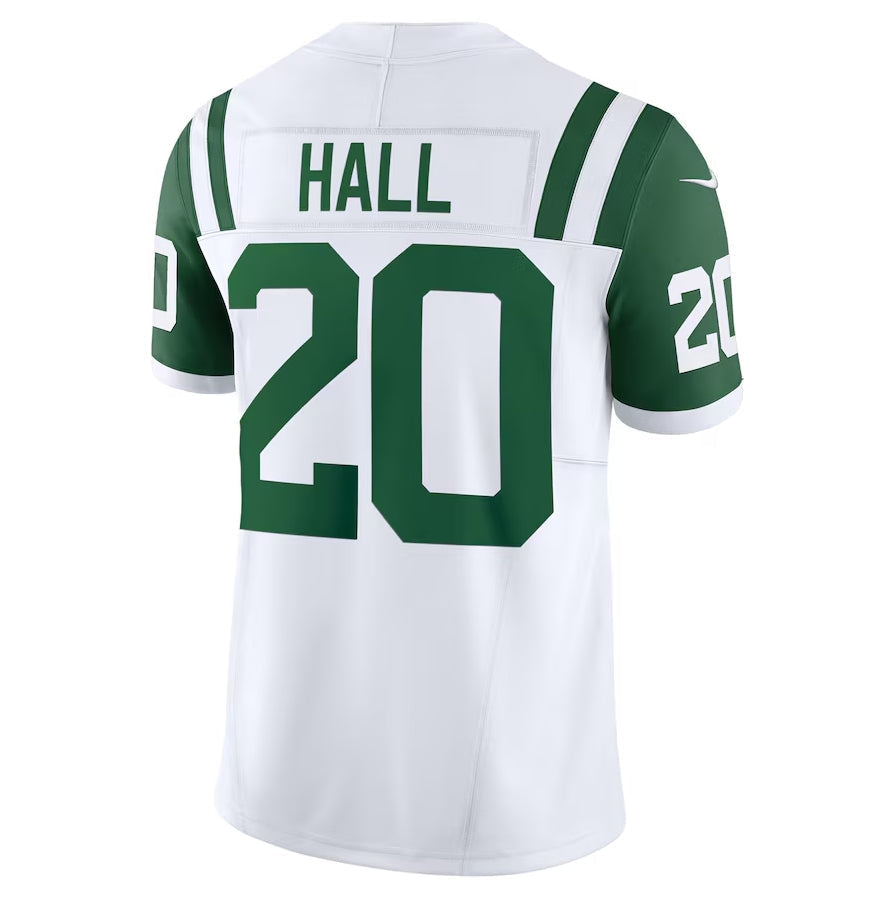 NY.Jets #20 Breece Hall Vapor F.U.S.E. Limited Player Jersey - White American Football Jerseys football jersey product view 1