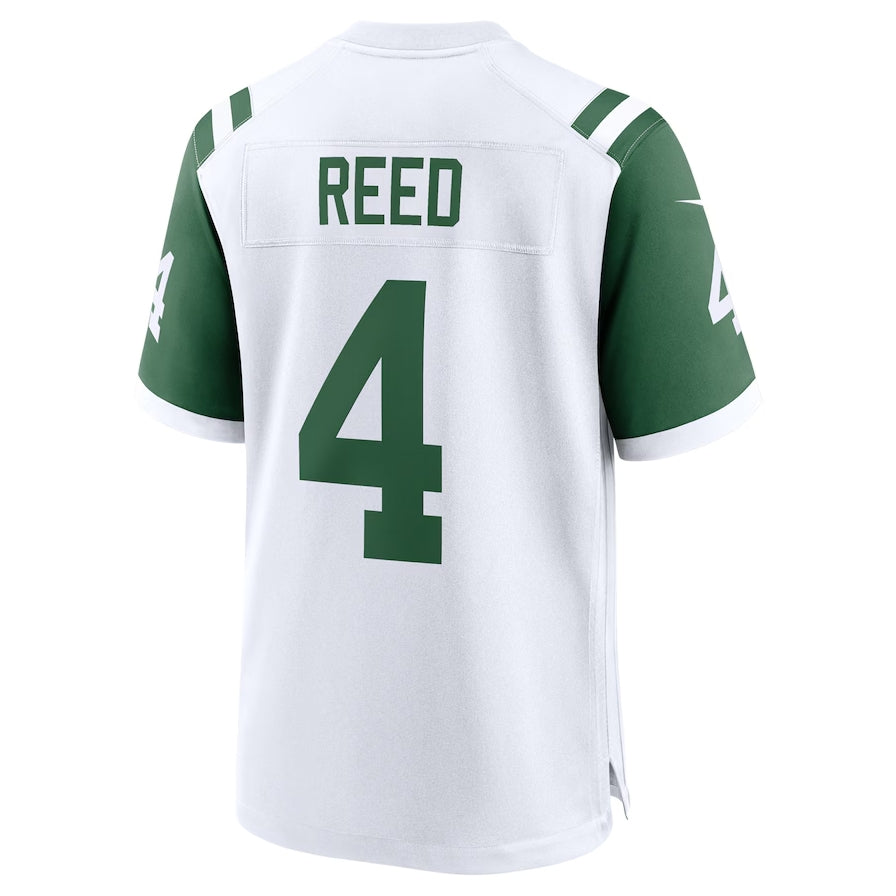 NY.Jets #4 D.J. Reed Player Classic Game Jersey - White American Football Jerseys football jersey product view 1