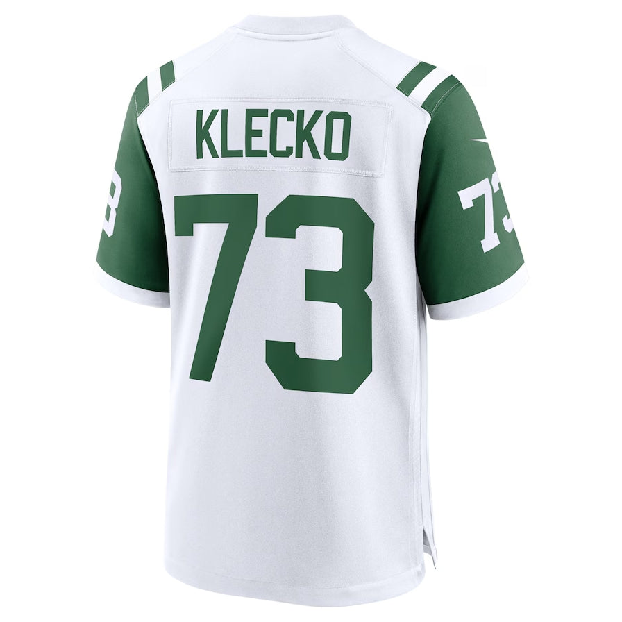 NY.Jets #73 Joe Klecko Classic Player Game Jersey - White American Football Jerseys football jersey product view 1