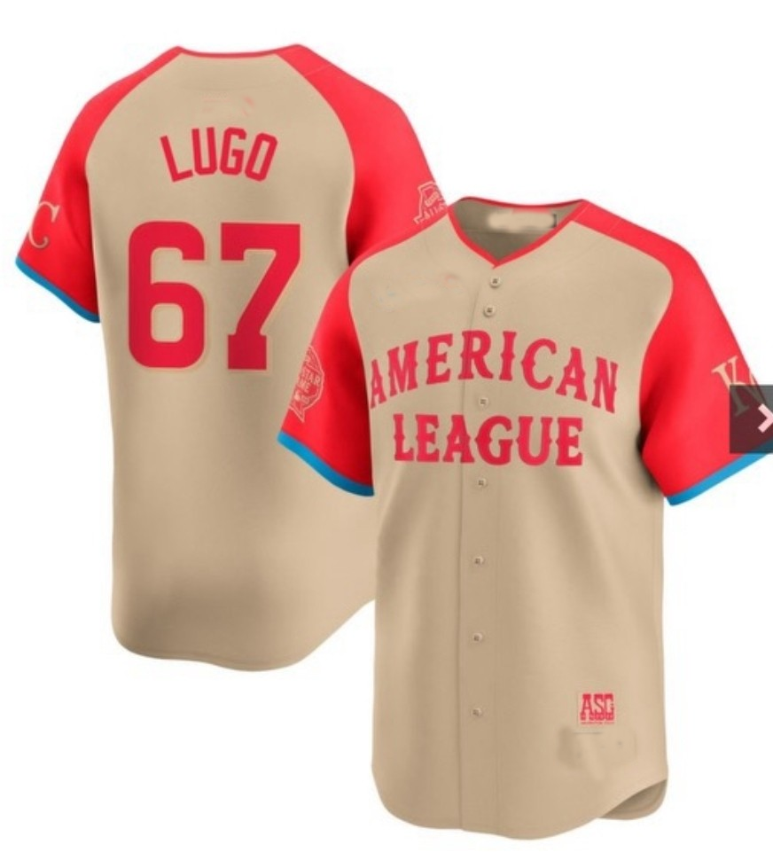 New York Mets #67 Seth Lugo Cream 2024 All Star Limited Stitched Baseball Jersey baseball jersey product view 1
