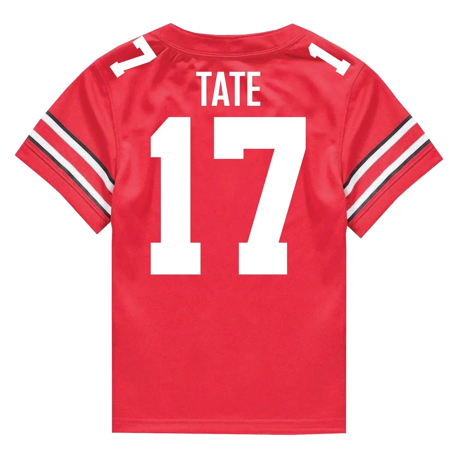 Carnell Tate Ohio State Buckeyes Jersey – Red sports jersey product view 1