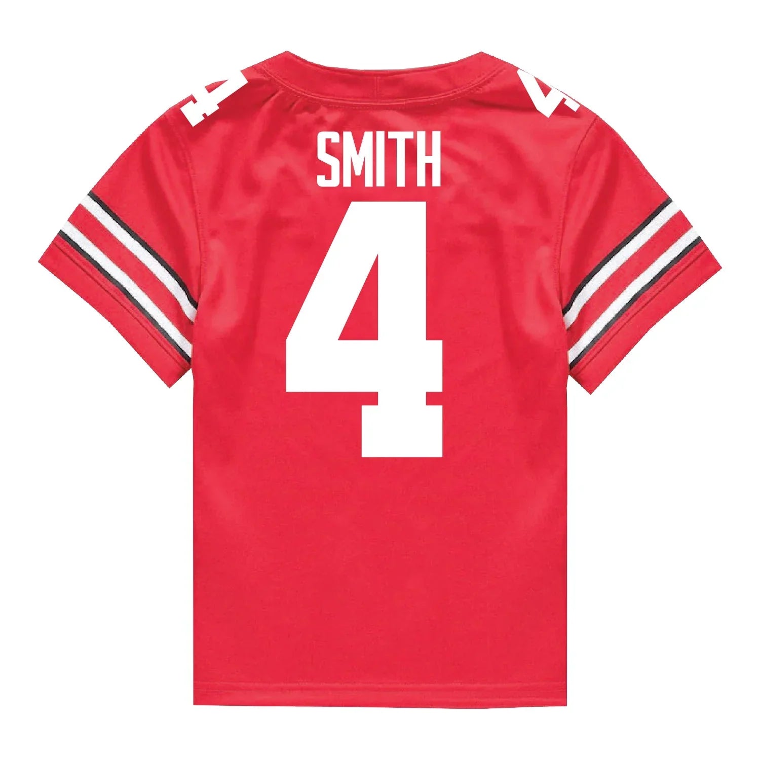 Jeremiah Smith Ohio State Buckeyes Jersey – Red sports jersey product view 1
