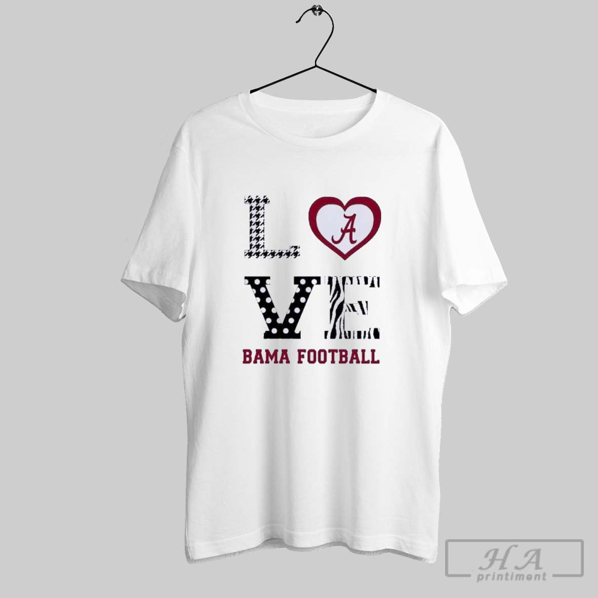 Official Alabama Vs Florida State Love Bama Football - Adult & Kids T-Shirts, Sweatshirts & Hoodies apparel design preview 1