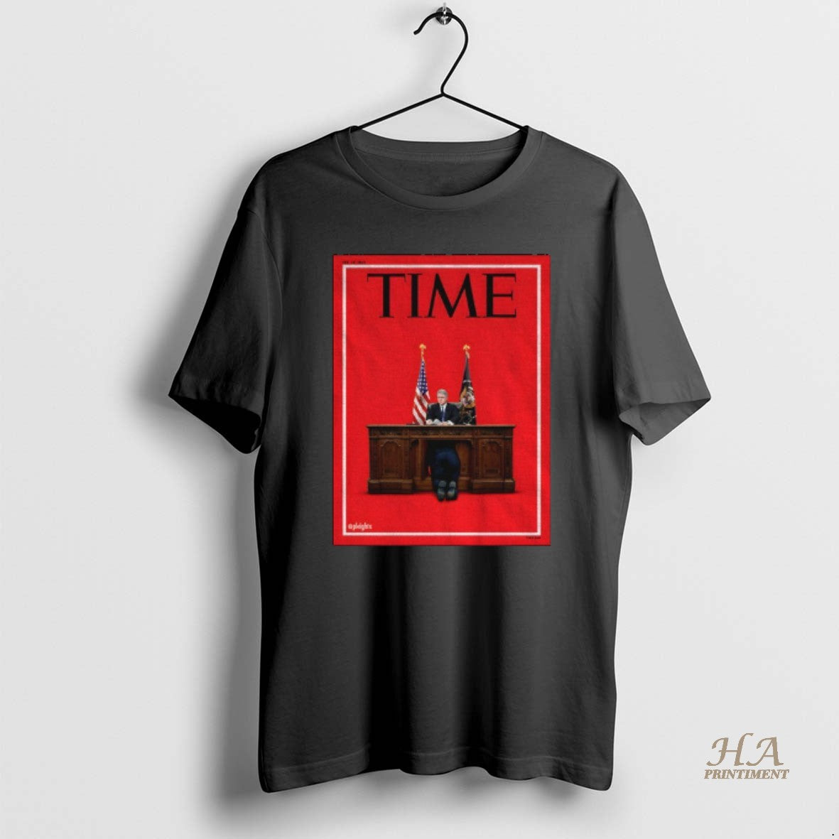 Official Bubba Trump Bill Clinton Time Cover - Adult & Kids T-Shirts, Sweatshirts & Hoodies apparel design preview 1