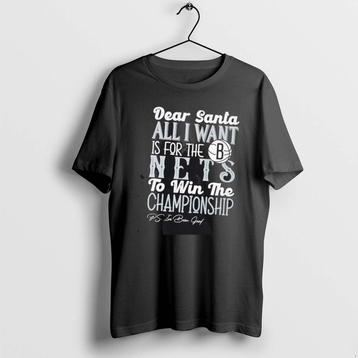 Official Dead Santa All I Want Is For The Brooklyn - Adult & Kids T-Shirts, Sweatshirts & Hoodies apparel design preview 1