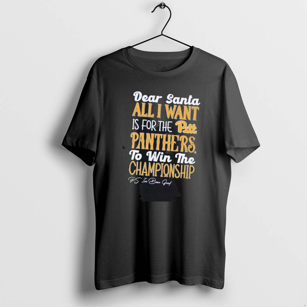 Official Dead Santa All I Want Is For The Pittsburgh - Adult & Kids T-Shirts, Sweatshirts & Hoodies apparel design preview 1