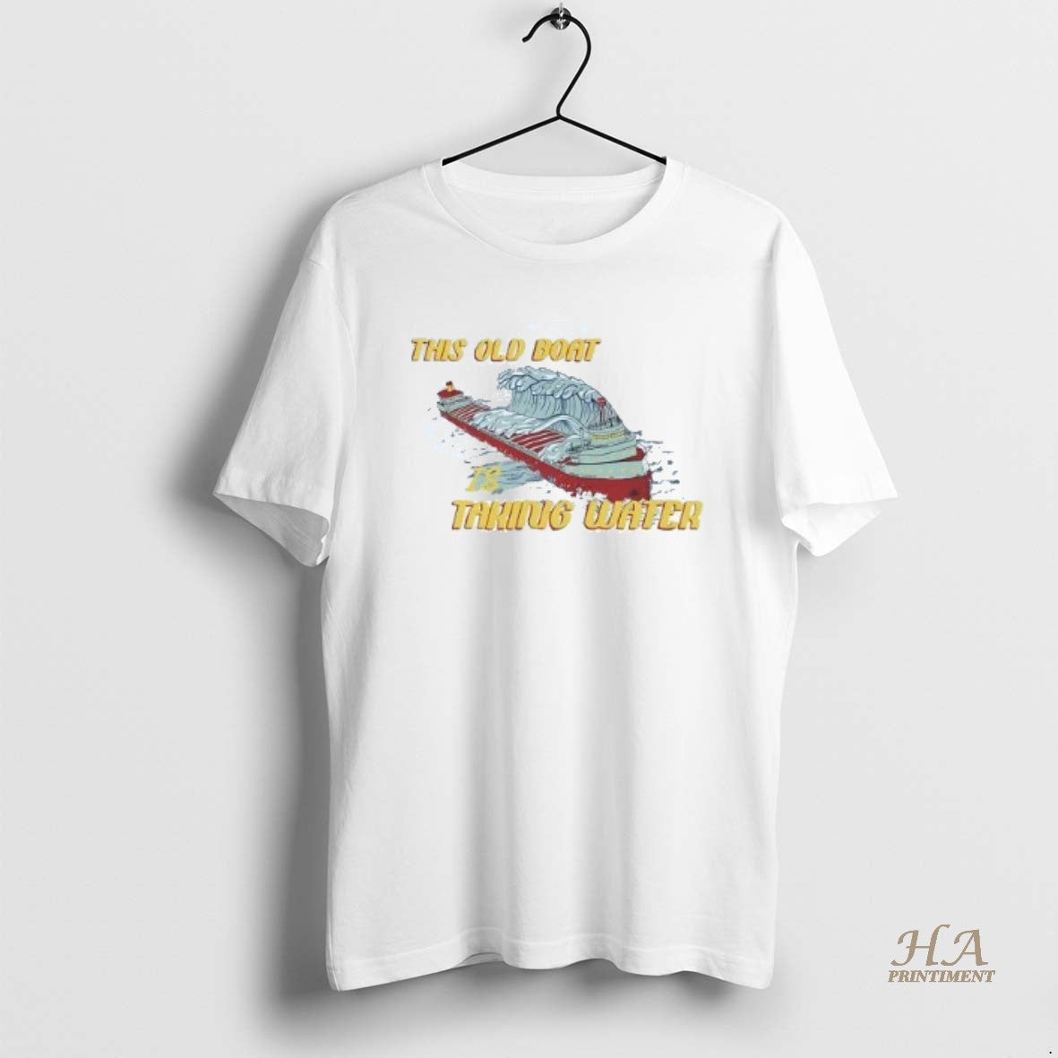 Official Edmund Fitzgerald This Old Boat Is Taking - Adult & Kids T-Shirts, Sweatshirts & Hoodies apparel design preview 1