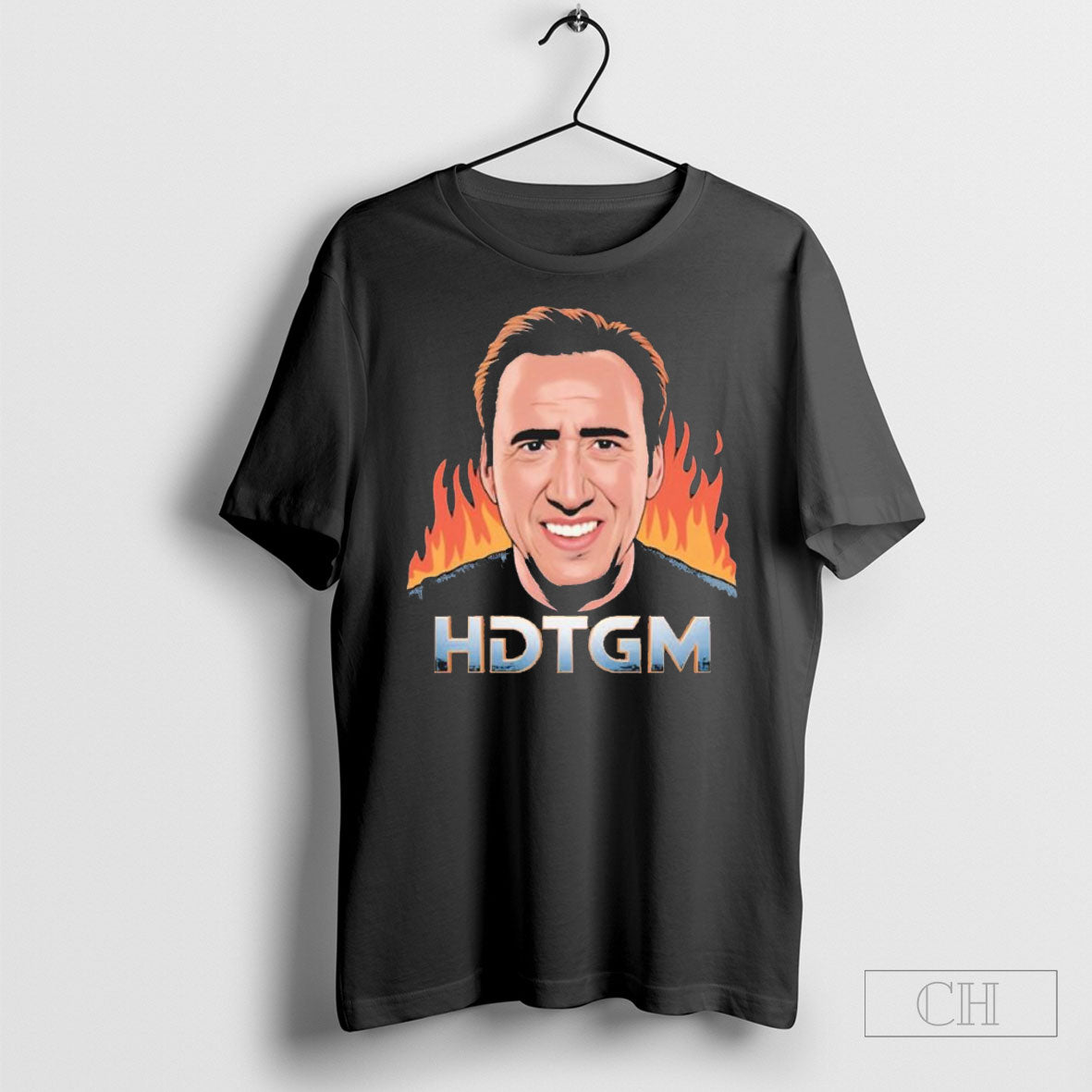 Official Hdtgm Nicolas Cage Meme - Adult & Kids T-Shirts, Sweatshirts & Hoodies apparel design preview 1