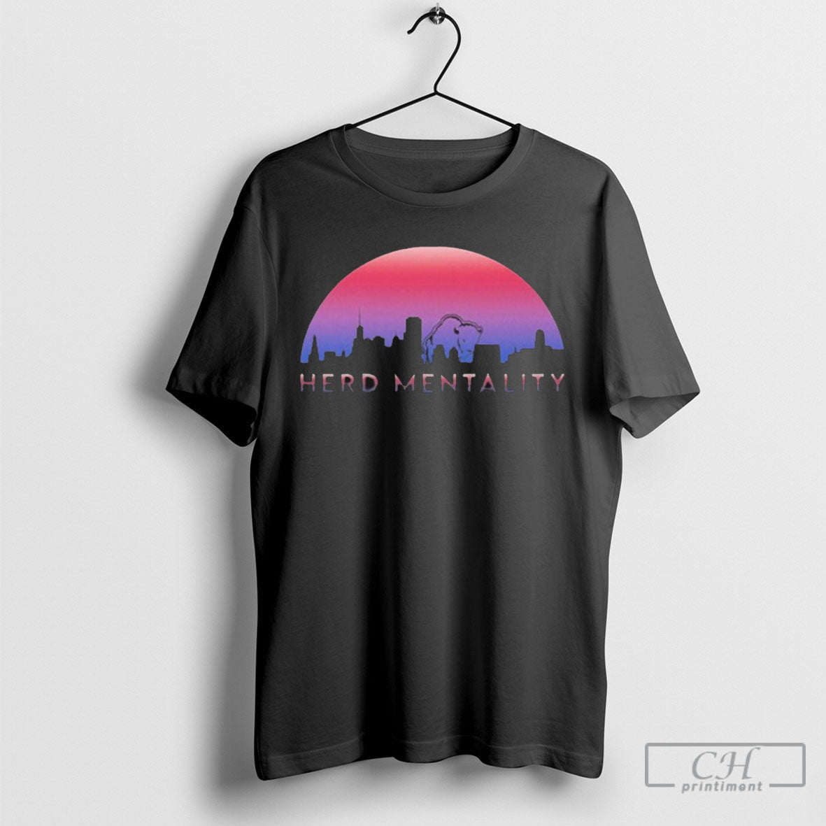 Official Herd Mentality City - Adult & Kids T-Shirts, Sweatshirts & Hoodies apparel design preview 1