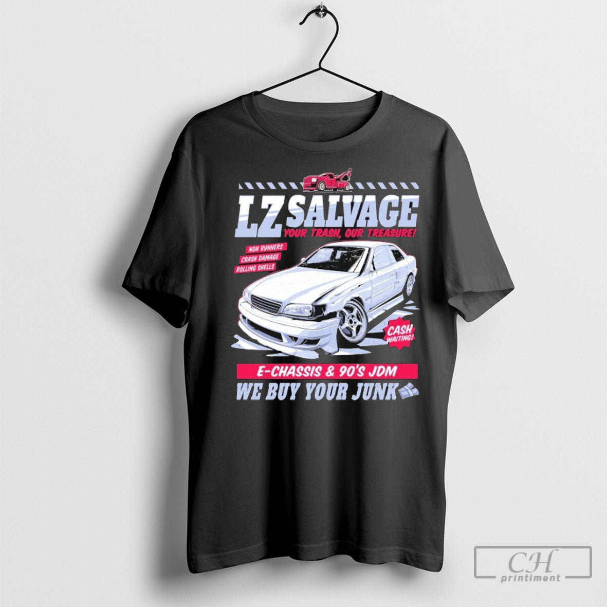 Official Lzmfg Your Trash Our Treasure We Buy Junk - Adult & Kids T-Shirts, Sweatshirts & Hoodies apparel design preview 1