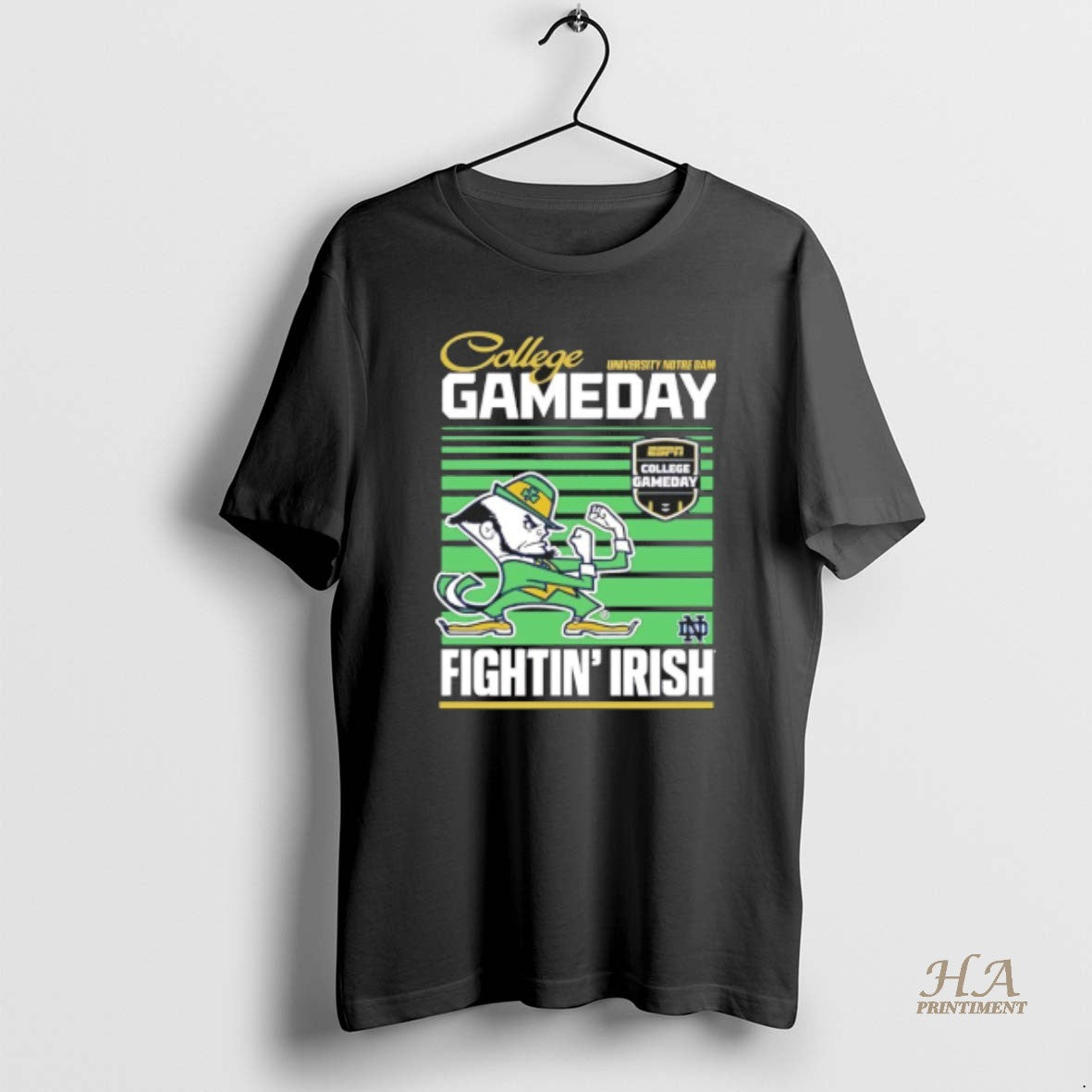 Official Notre Dame Fighting Irish Football College - Adult & Kids T-Shirts, Sweatshirts & Hoodies apparel design preview 1