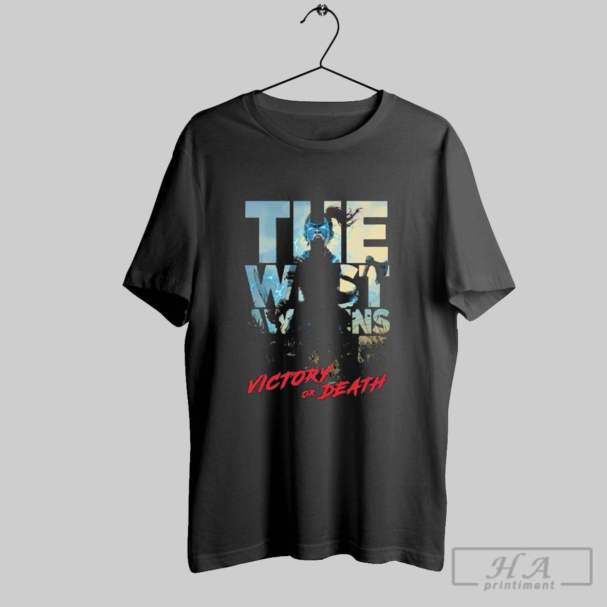 Official The West Awakens Victory Or Death 2025 - Adult & Kids T-Shirts, Sweatshirts & Hoodies apparel design preview 1