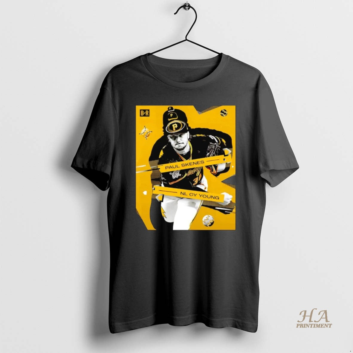 Official Paul Skenes Nl Cy Young 2025 Pittsburgh - Adult & Kids T-Shirts, Sweatshirts & Hoodies apparel design preview 1