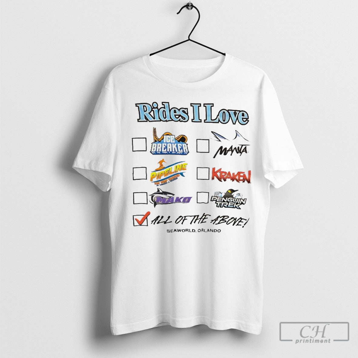 Official Rides I Love All Of The Above - Adult & Kids T-Shirts, Sweatshirts & Hoodies apparel design preview 1