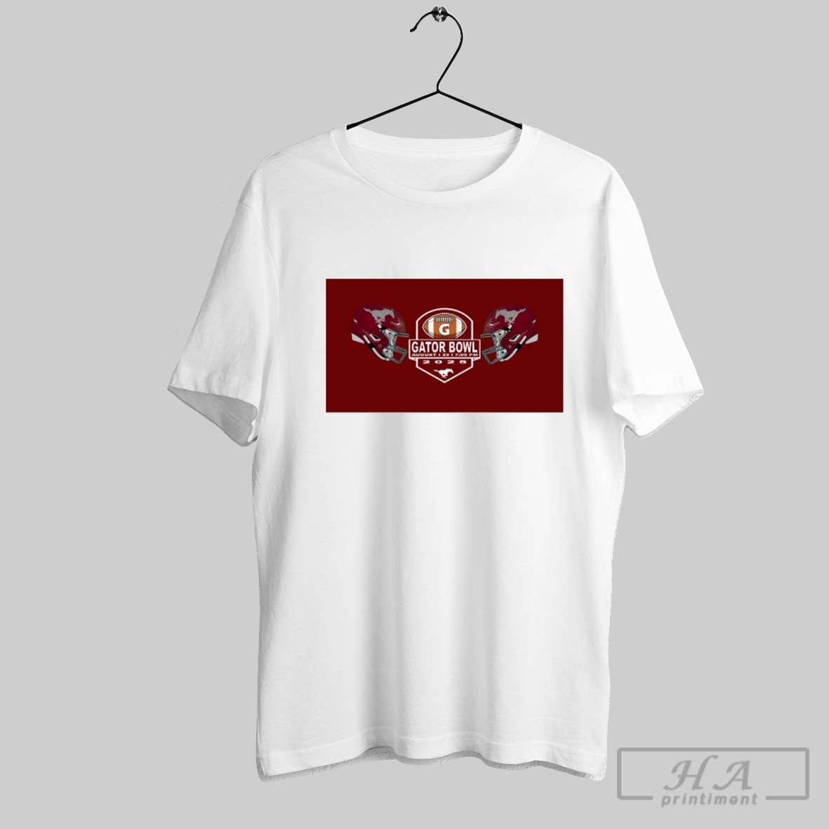 Official Salina Central Mustangs Football Gator Bowl - Adult & Kids T-Shirts, Sweatshirts & Hoodies apparel design preview 1