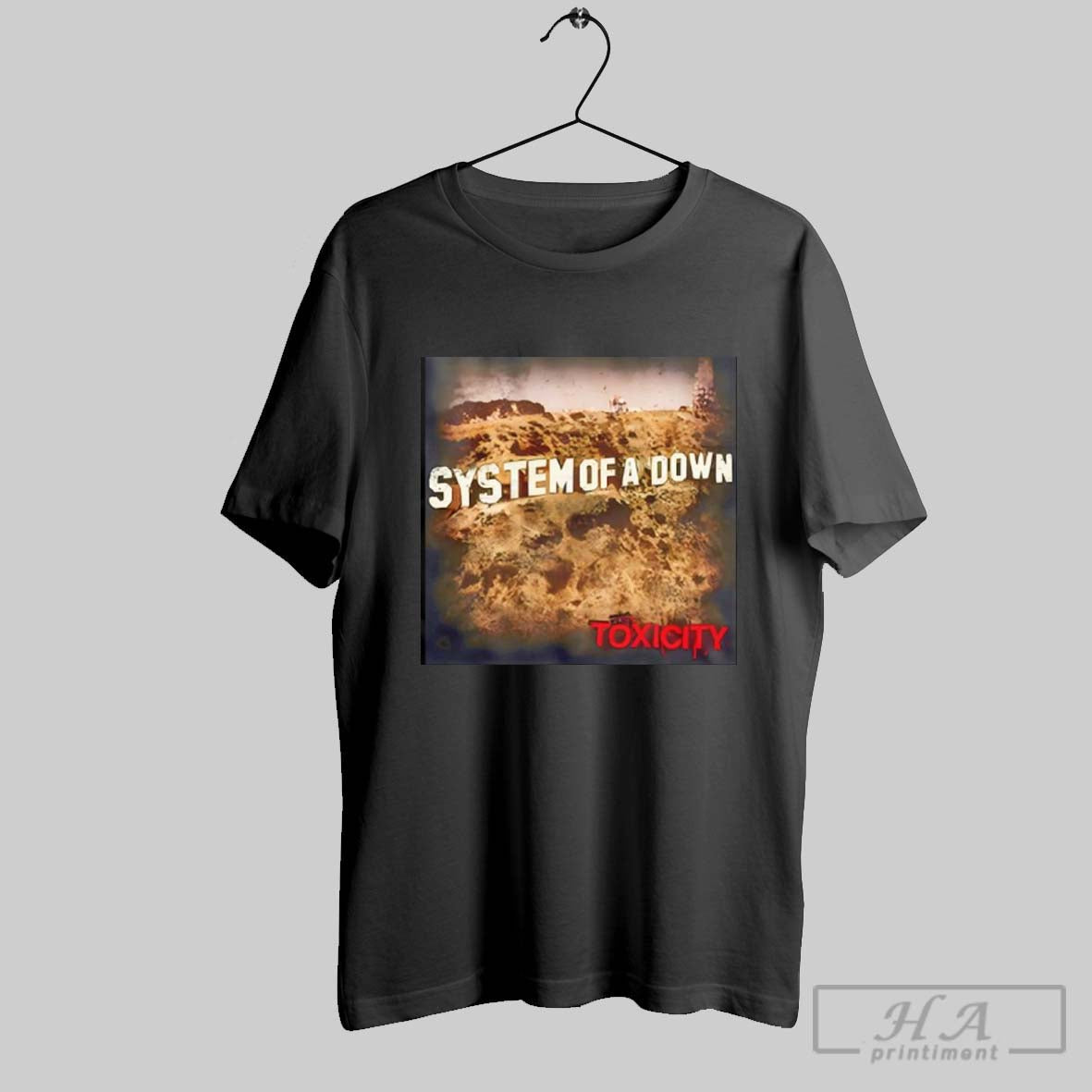 Official System Of A Down Toxicity - Adult & Kids T-Shirts, Sweatshirts & Hoodies apparel design preview 1