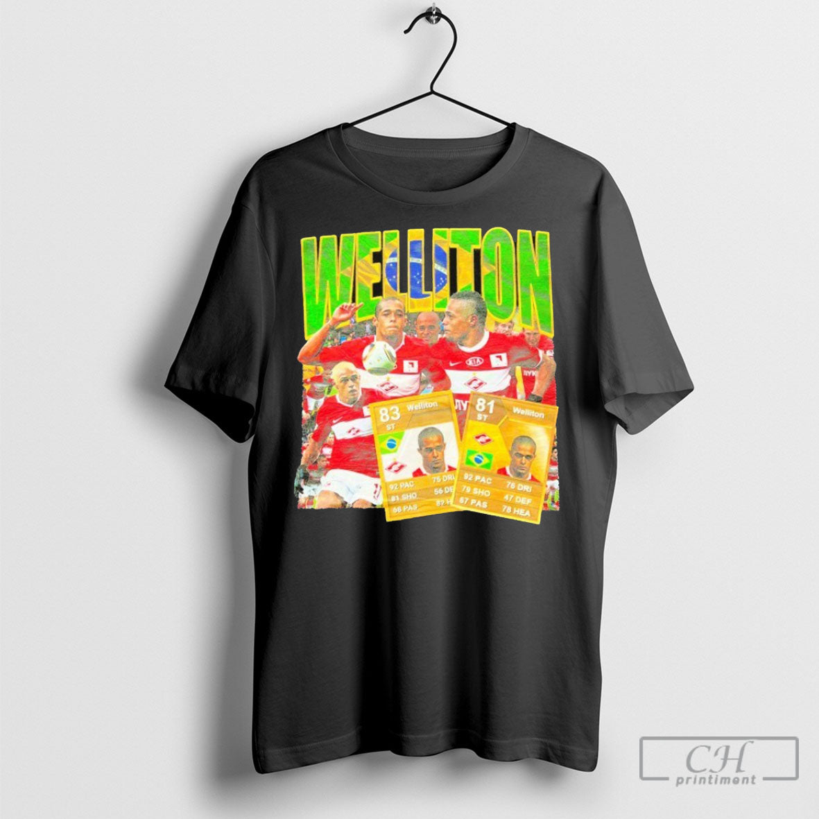 Official Welliton Fifa 13 Sweater - Adult & Kids T-Shirts, Sweatshirts & Hoodies apparel design preview 1