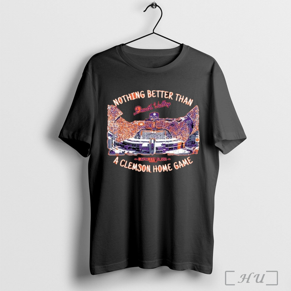 Officials Clemson Tigers Nothing Better Than Death - Adult & Kids T-Shirts, Sweatshirts & Hoodies apparel design preview 1