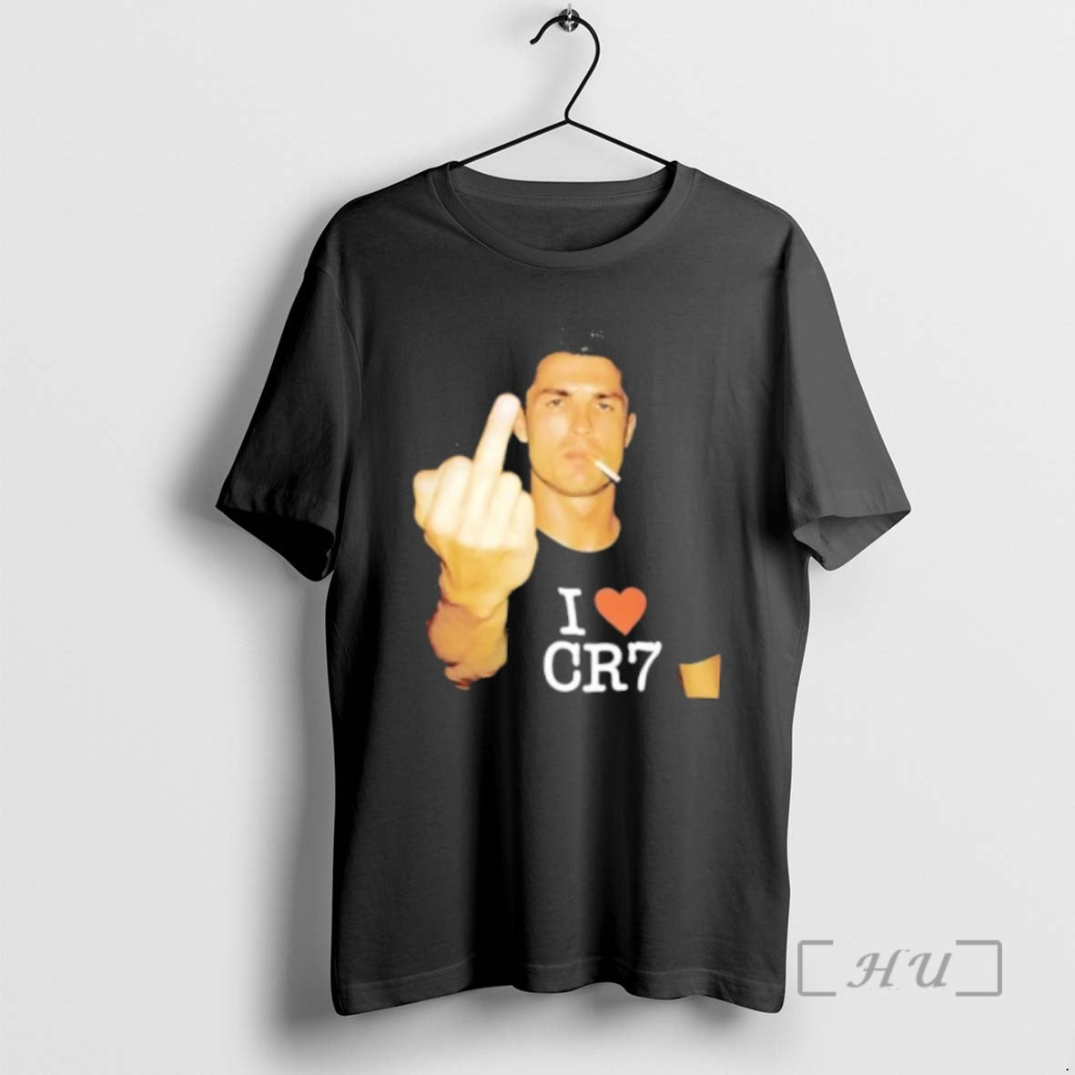 Officials Cristiano Ronaldo Smoking And Drinking Beer - Adult & Kids T-Shirts, Sweatshirts & Hoodies apparel design preview 1