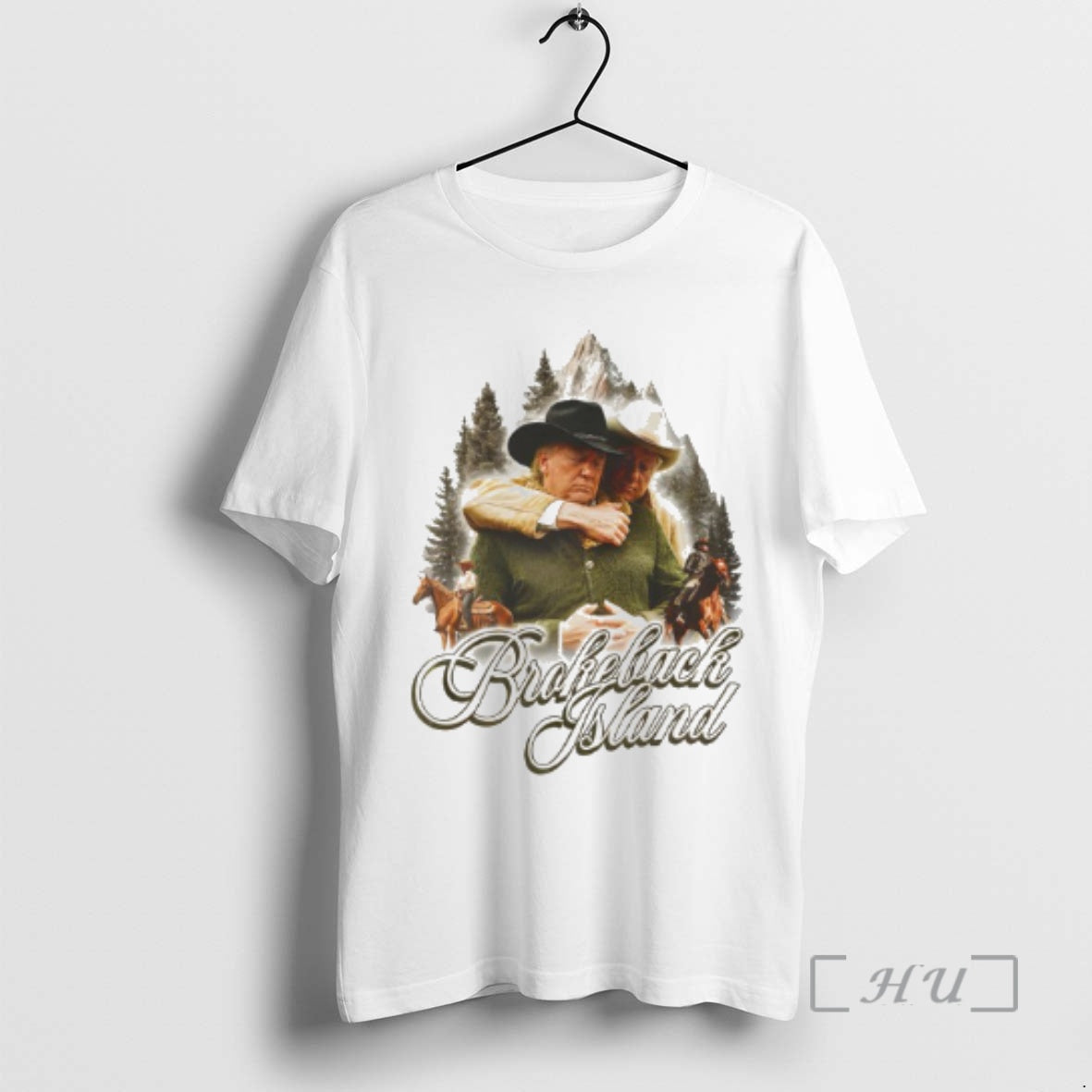 Officials Donald Trump Brokeback Island - Adult & Kids T-Shirts, Sweatshirts & Hoodies apparel design preview 1