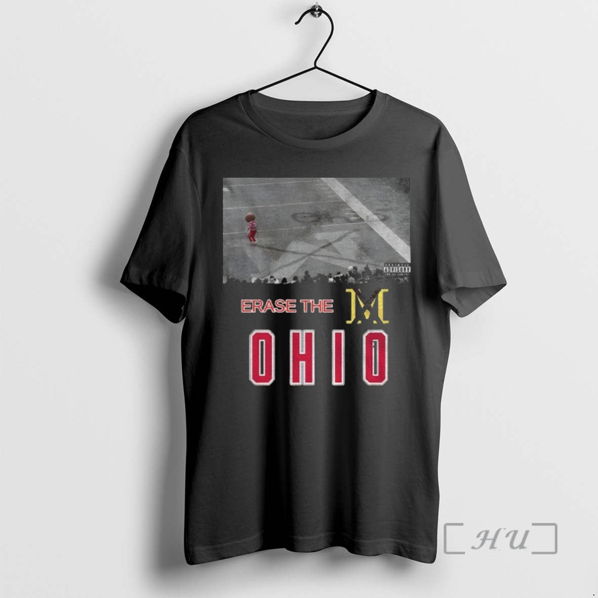 Officials Erase The Ohio State Brutus Snow Game Day - Adult & Kids T-Shirts, Sweatshirts & Hoodies apparel design preview 1