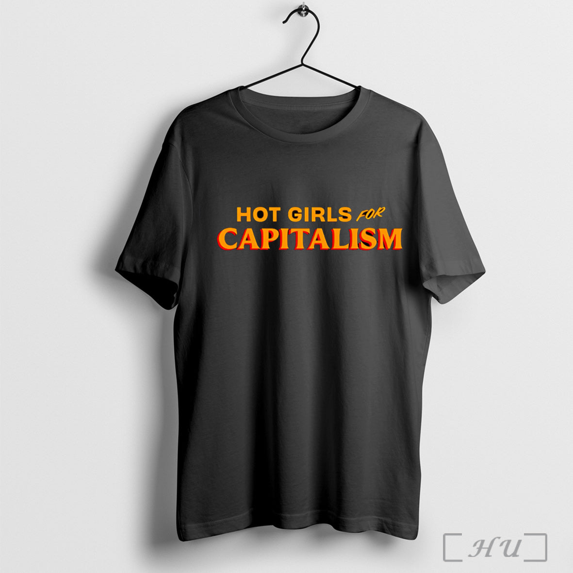 Officials Hot Girls For Capitalism Sweater And V Neck - Adult & Kids T-Shirts, Sweatshirts & Hoodies apparel design preview 1