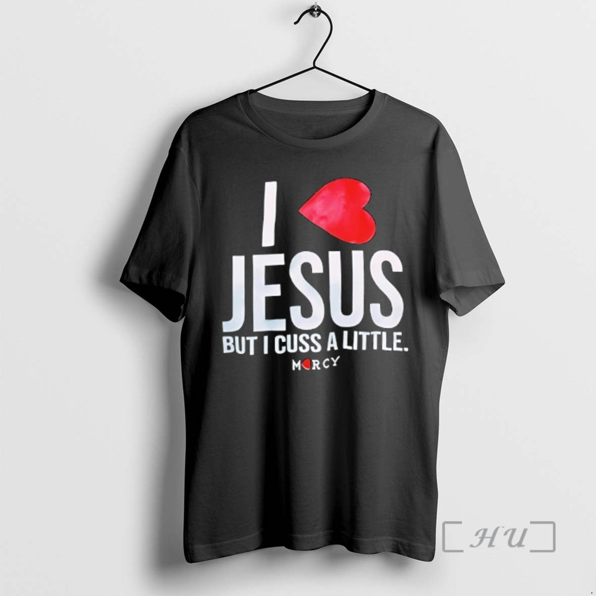 Officials I Love Jesus But Cuss A Little Savior - Adult & Kids T-Shirts, Sweatshirts & Hoodies apparel design preview 1