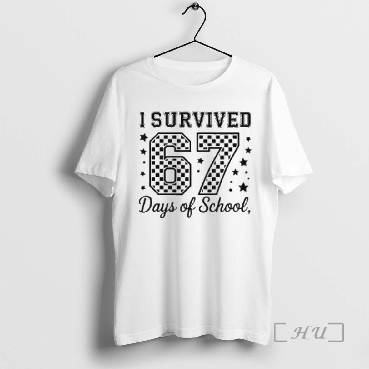 Officials I Survived 67th Day Of School - Adult & Kids T-Shirts, Sweatshirts & Hoodies apparel design preview 1
