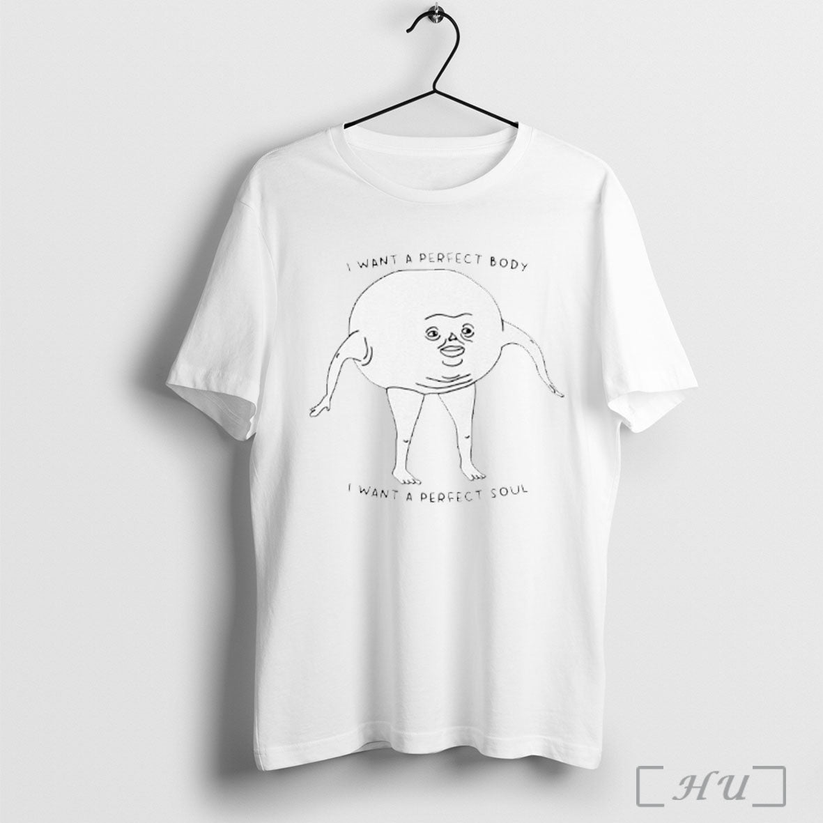 Officials I Want A Perfect Body Sarcastic Graphic - Adult & Kids T-Shirts, Sweatshirts & Hoodies apparel design preview 1