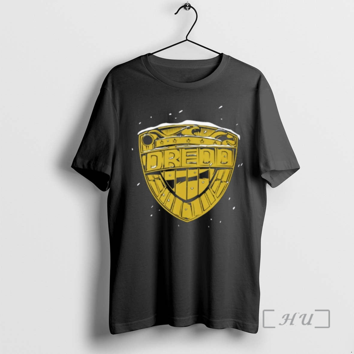 Officials Judge Dredd Snow Badge Christmas Logo - Adult & Kids T-Shirts, Sweatshirts & Hoodies apparel design preview 1