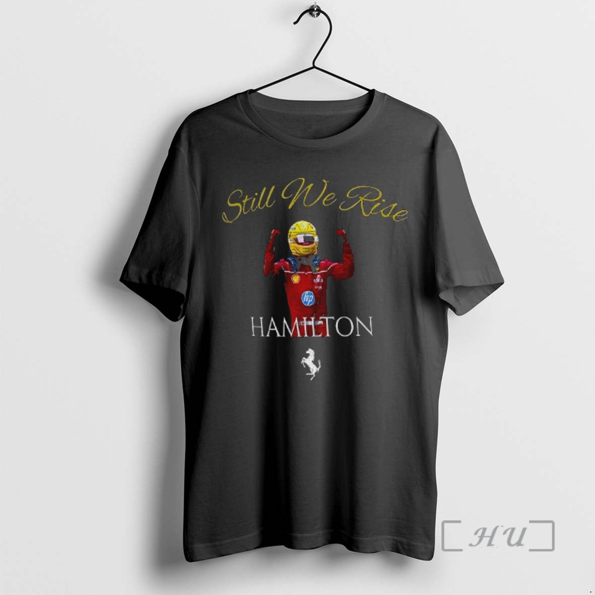 Officials Lewis Hamilton Formula 1 Still We Rise - Adult & Kids T-Shirts, Sweatshirts & Hoodies apparel design preview 1