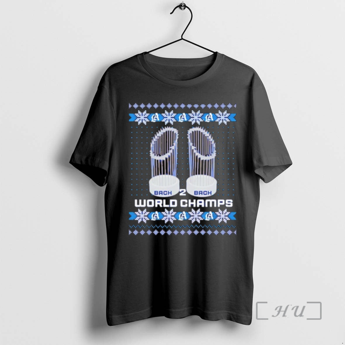 Officials Los Angeles Dodgers Back 2 World Champs - Adult & Kids T-Shirts, Sweatshirts & Hoodies apparel design preview 1