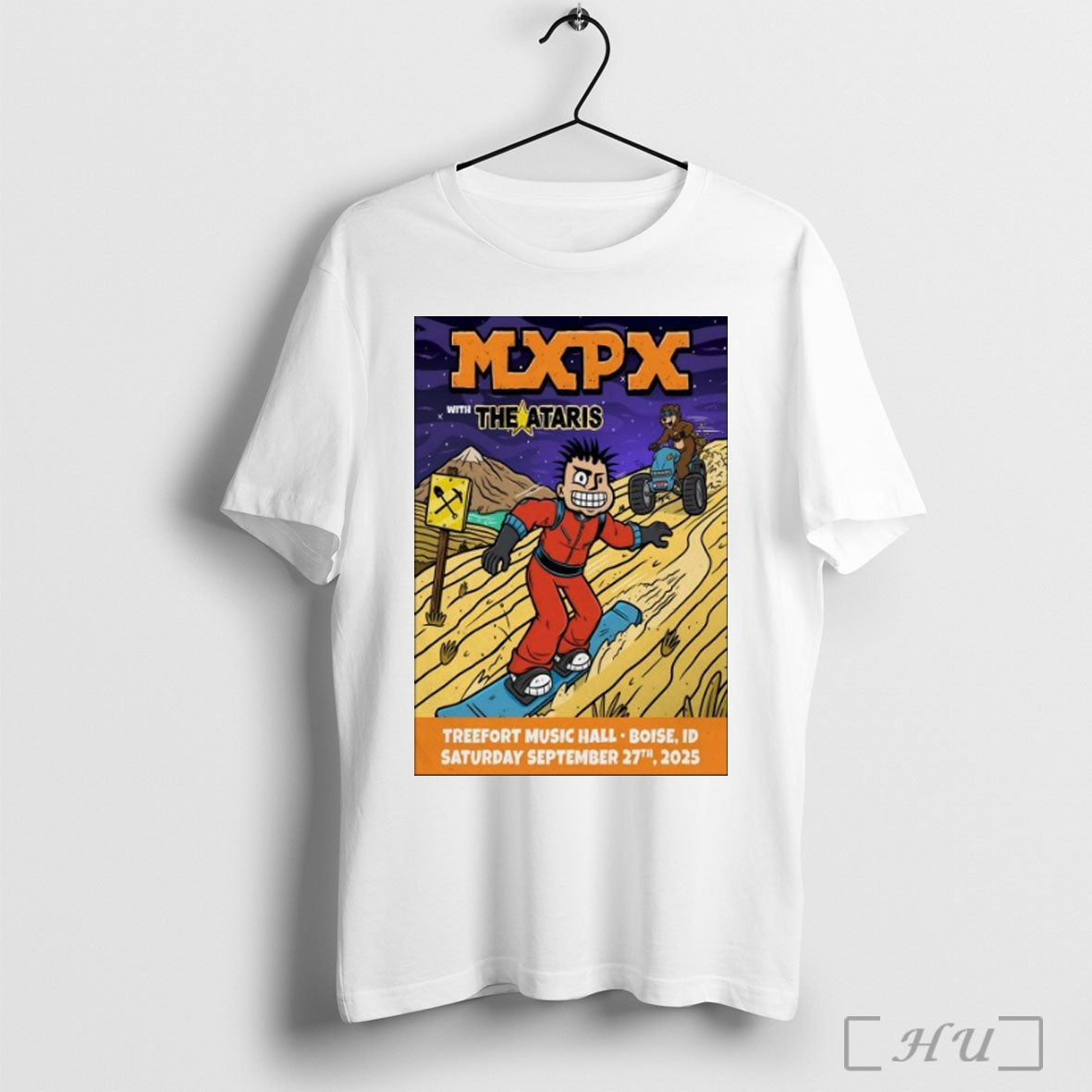 Officials Mxpx 9 27 2025 Treefort Music Hall In Boise - Adult & Kids T-Shirts, Sweatshirts & Hoodies apparel design preview 1