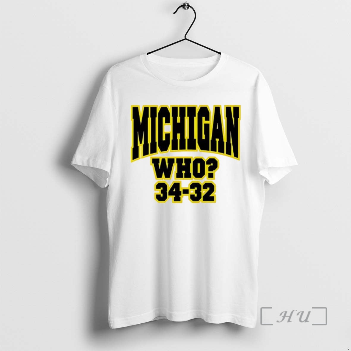 Officials Michigan Who 34 32 - Adult & Kids T-Shirts, Sweatshirts & Hoodies apparel design preview 1