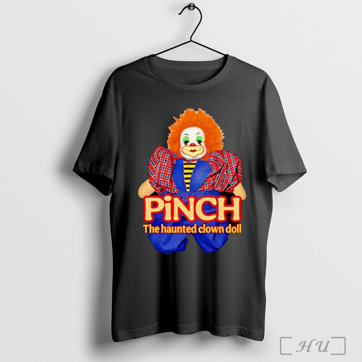 Officials Pinch The Haunted Clown Dollt - Adult & Kids T-Shirts, Sweatshirts & Hoodies apparel design preview 1