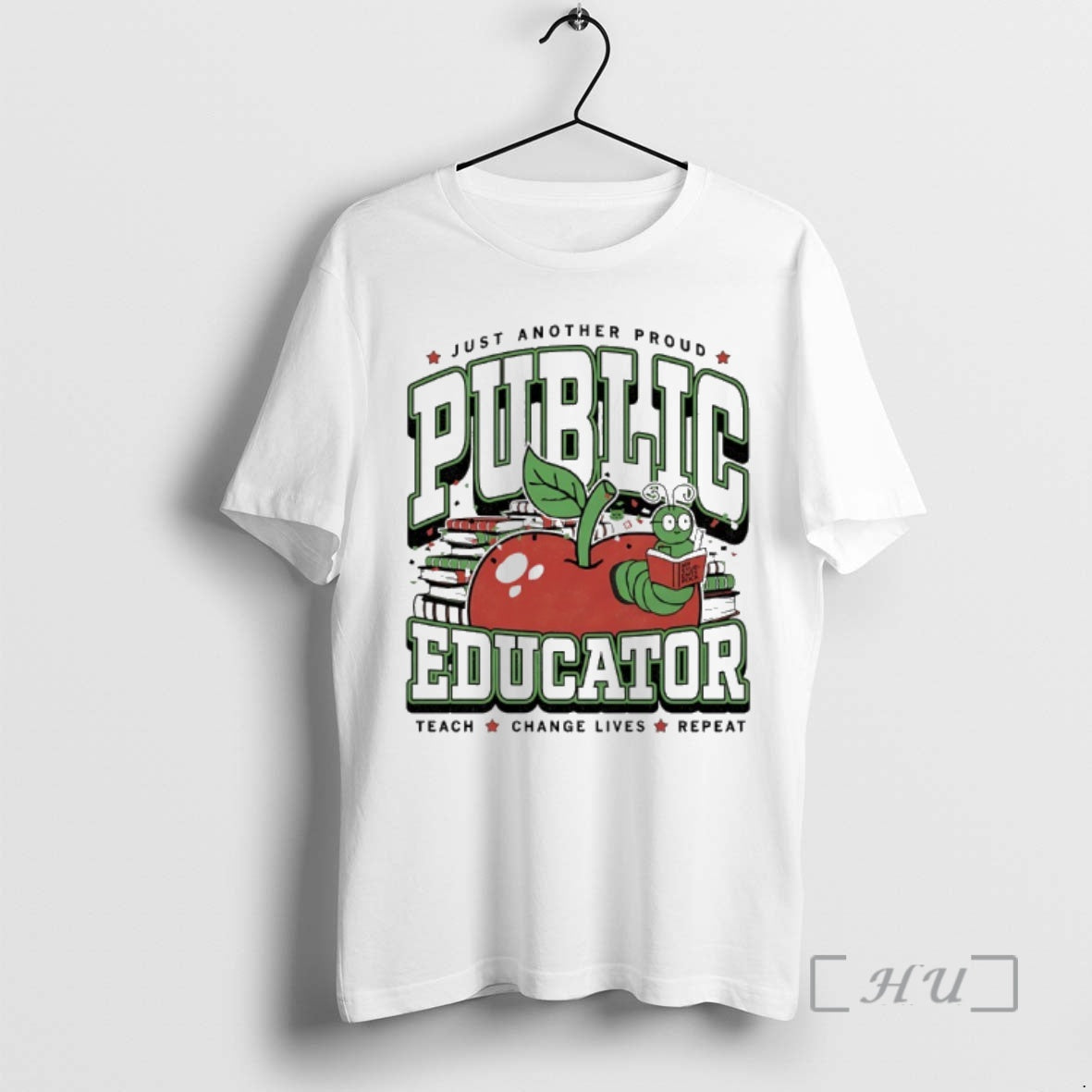 Officials Public Educator Just Another Proud Teach - Adult & Kids T-Shirts, Sweatshirts & Hoodies apparel design preview 1