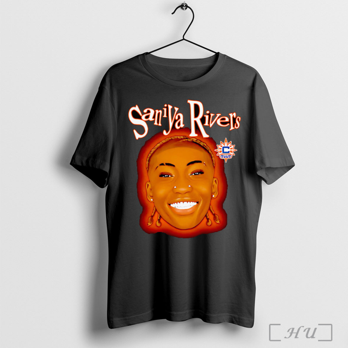 Officials Saniya Rivers Connecticut Sun Playa Society - Adult & Kids T-Shirts, Sweatshirts & Hoodies apparel design preview 1