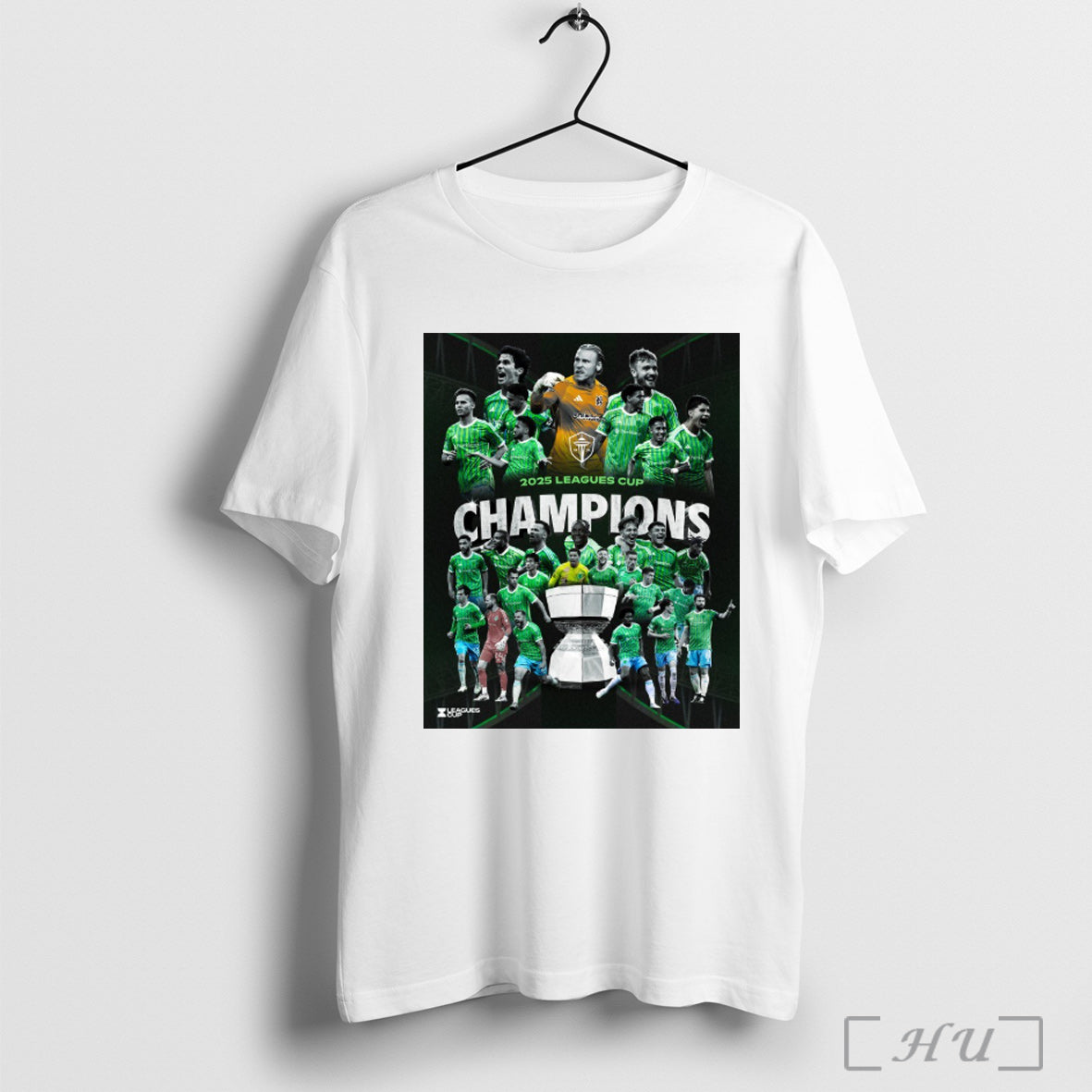 Officials Seattle Sounders Fc Win Leagues Cup - Adult & Kids T-Shirts, Sweatshirts & Hoodies apparel design preview 1