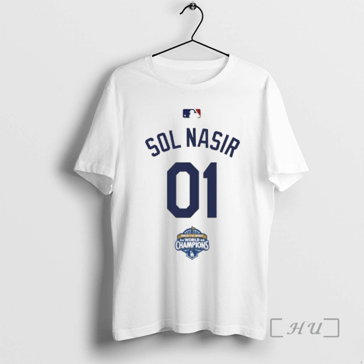 Officials Sol Nasir 01 Back To Champs World Champions - Adult & Kids T-Shirts, Sweatshirts & Hoodies apparel design preview 1