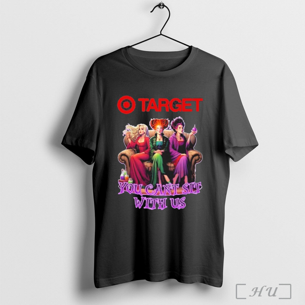 Officials Target Hocus Pocus You Cant Sit With Us - Adult & Kids T-Shirts, Sweatshirts & Hoodies apparel design preview 1