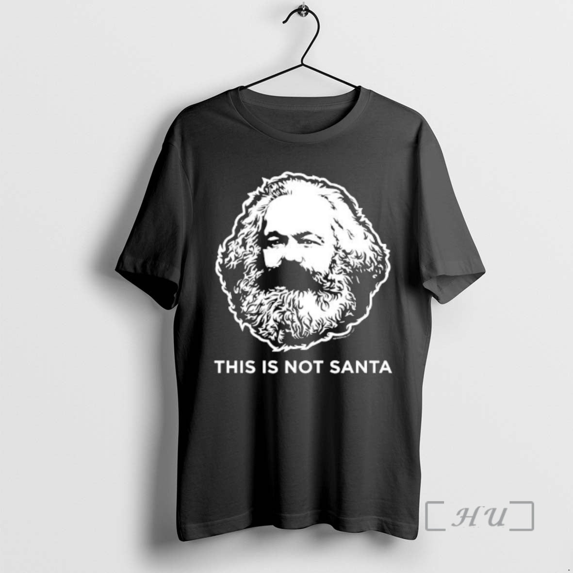 Officials This Is Not Santas Karl Marx Graphic - Adult & Kids T-Shirts, Sweatshirts & Hoodies apparel design preview 1