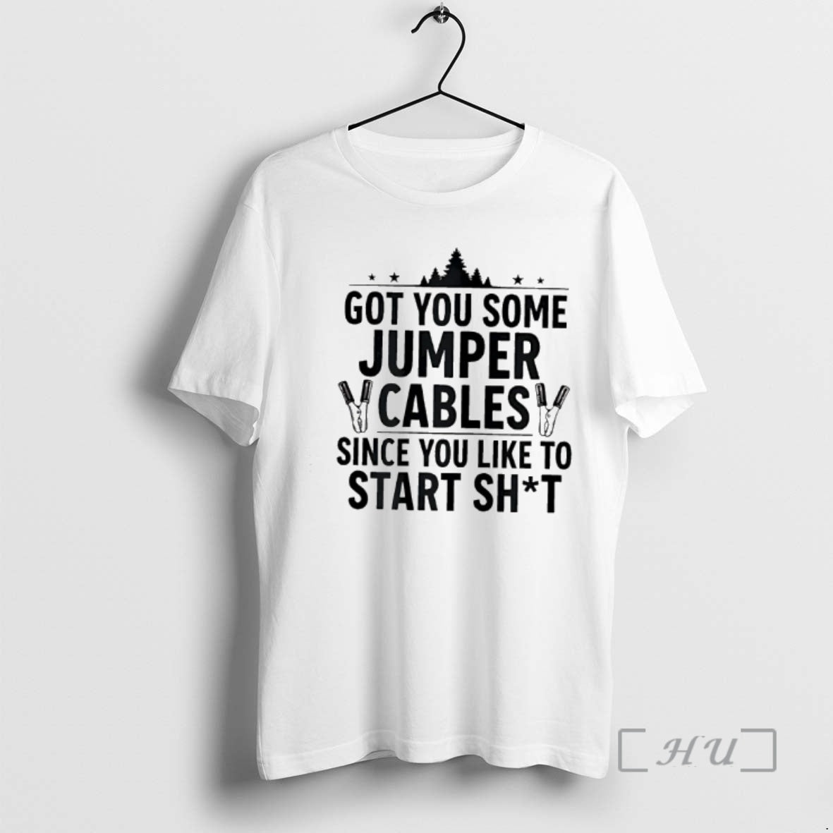 Officials Tree Got You Some Jumper Cables Since Like - Adult & Kids T-Shirts, Sweatshirts & Hoodies apparel design preview 1