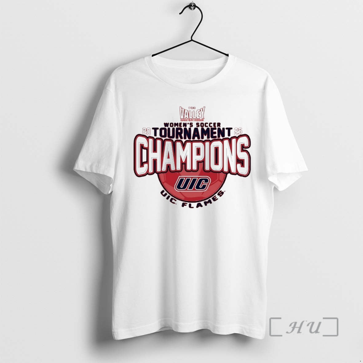 Officials Uic Flames Womens Soccer 2025 Missouri - Adult & Kids T-Shirts, Sweatshirts & Hoodies apparel design preview 1