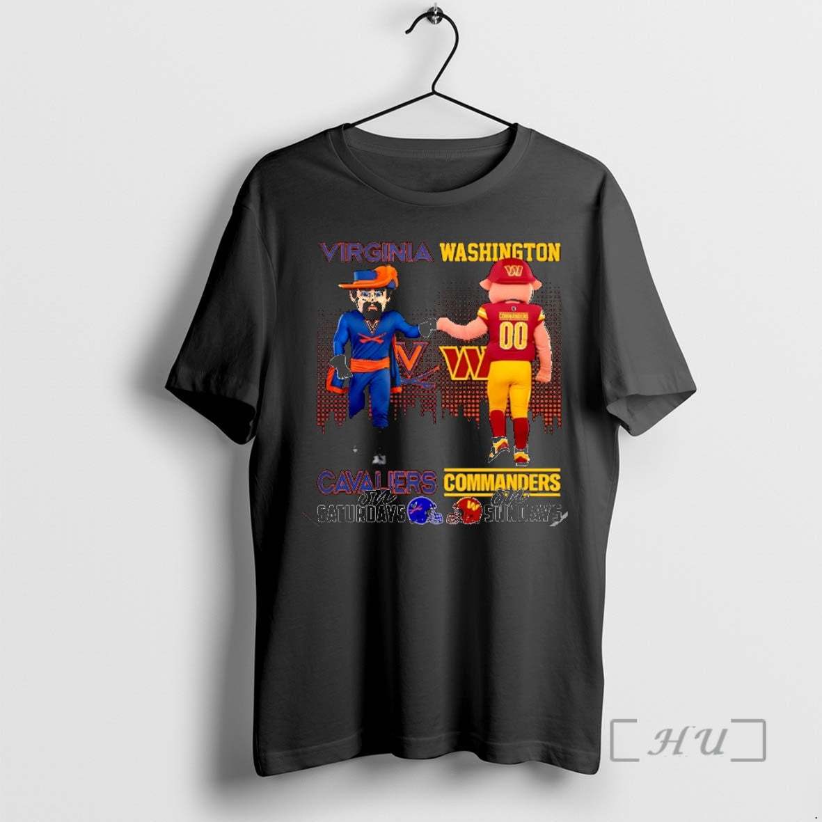 Officials Virginia Cavaliers On Saturdays Vs - Adult & Kids T-Shirts, Sweatshirts & Hoodies apparel design preview 1