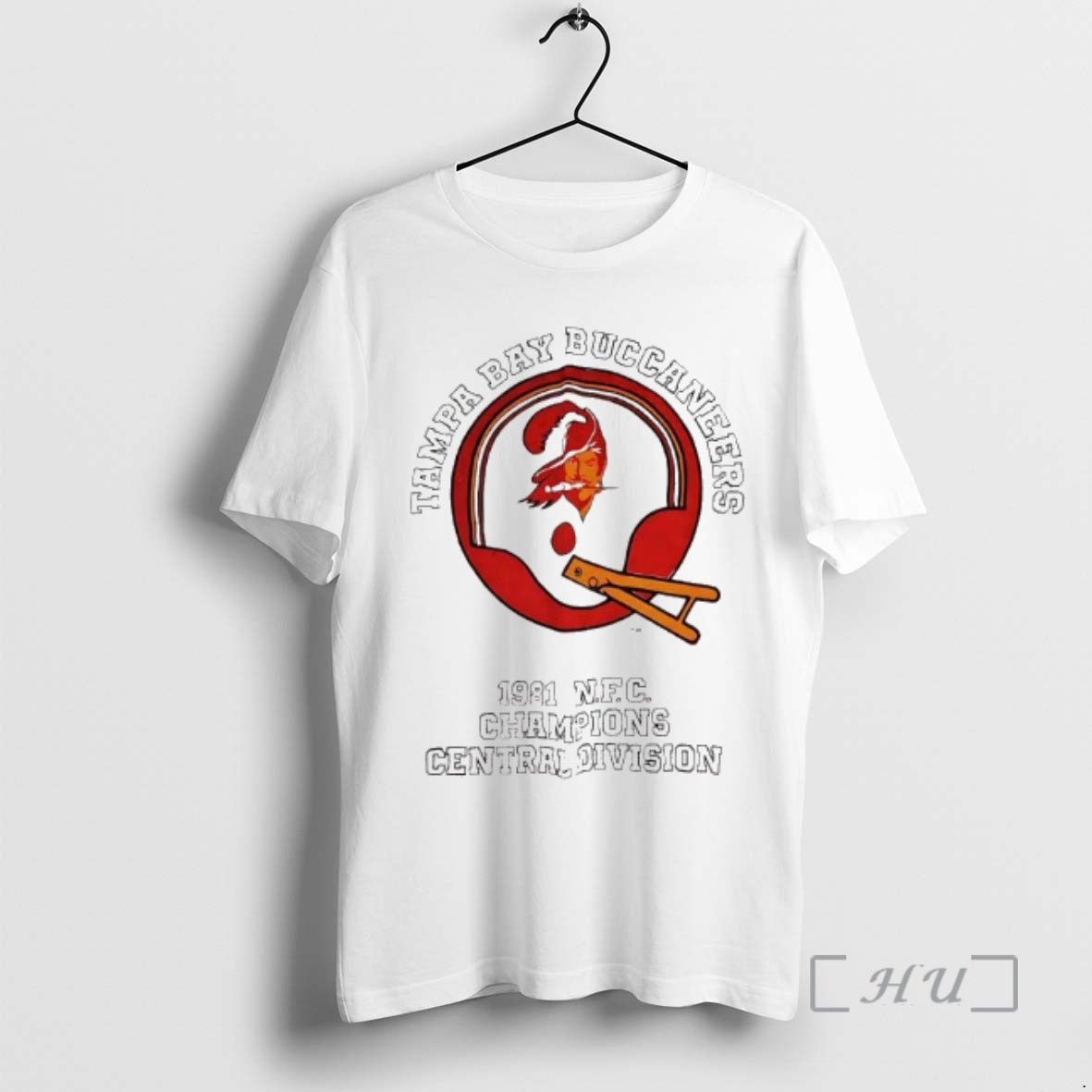 Officials Ampa Bay Buccaneers 1981 Nfc Central - Adult & Kids T-Shirts, Sweatshirts & Hoodies apparel design preview 1