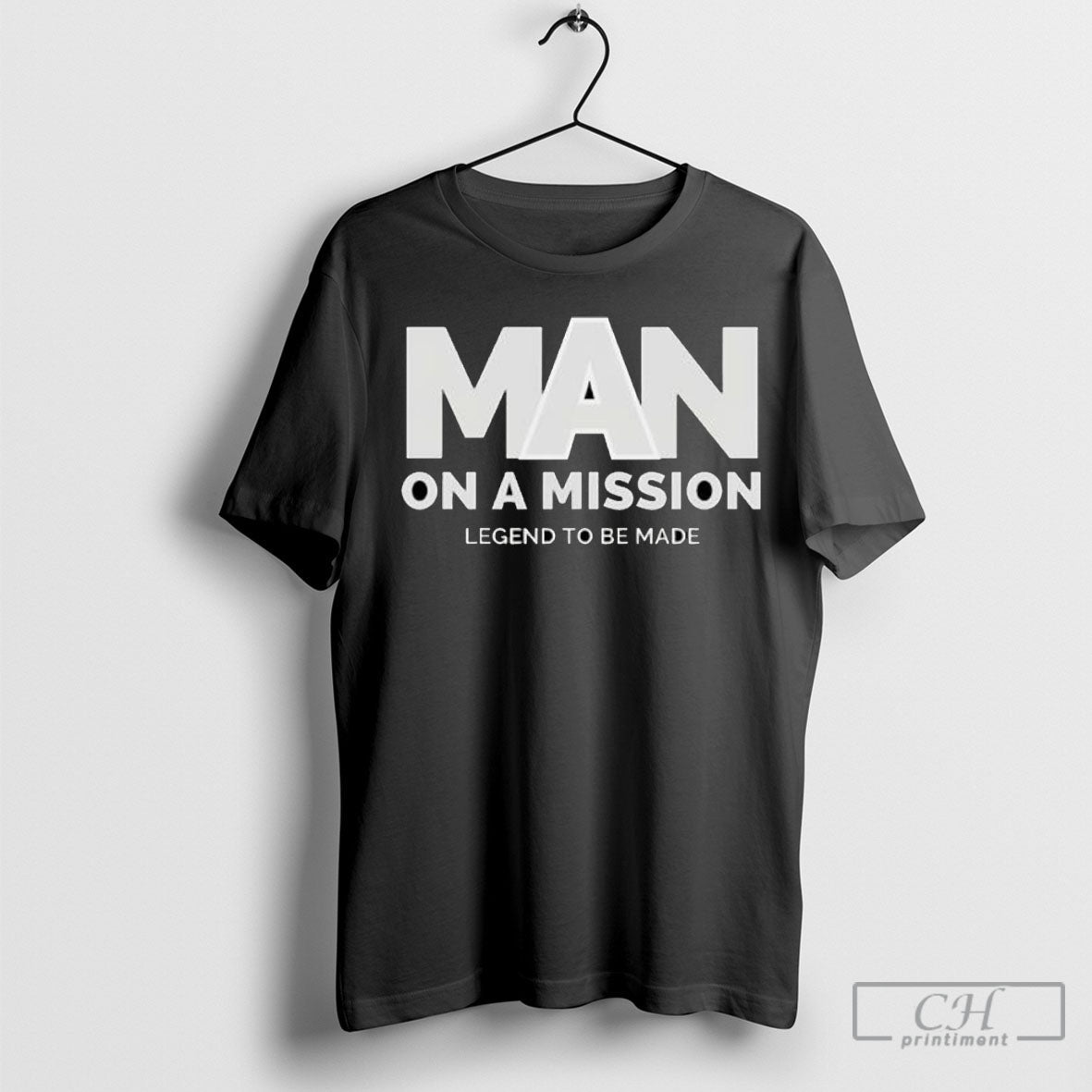 Offiical Man On A Mission Legend To Be Made - Adult & Kids T-Shirts, Sweatshirts & Hoodies apparel design preview 1