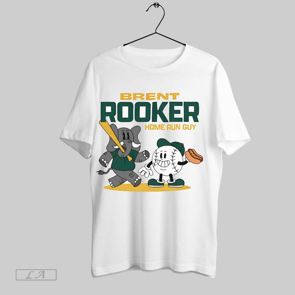 Original Brent Rooker Summer Cartoon - Adult & Kids T-Shirts, Sweatshirts & Hoodies apparel design preview 1