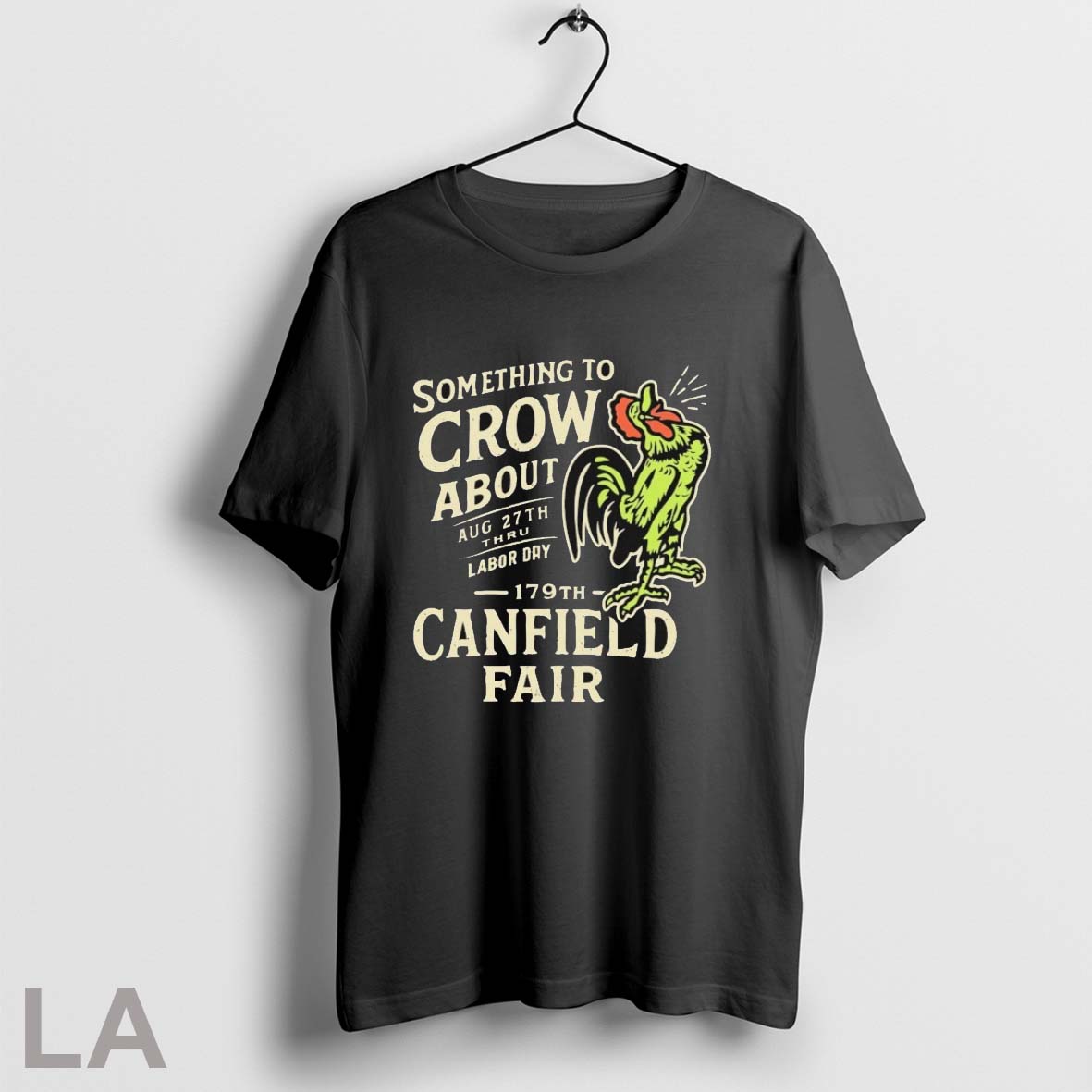 Original Canfield Fair Something To Crow About Aug - Adult & Kids T-Shirts, Sweatshirts & Hoodies apparel design preview 1